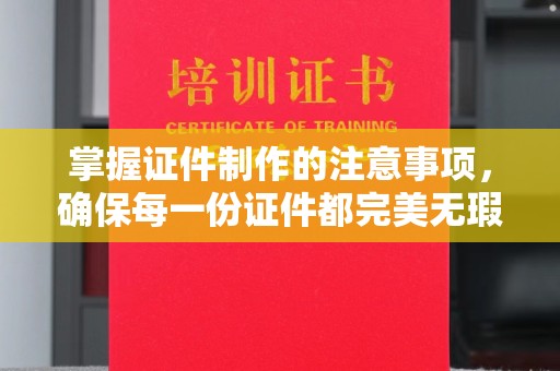 星子掌握证件制作的注意事项，确保每一份证件都完美无瑕